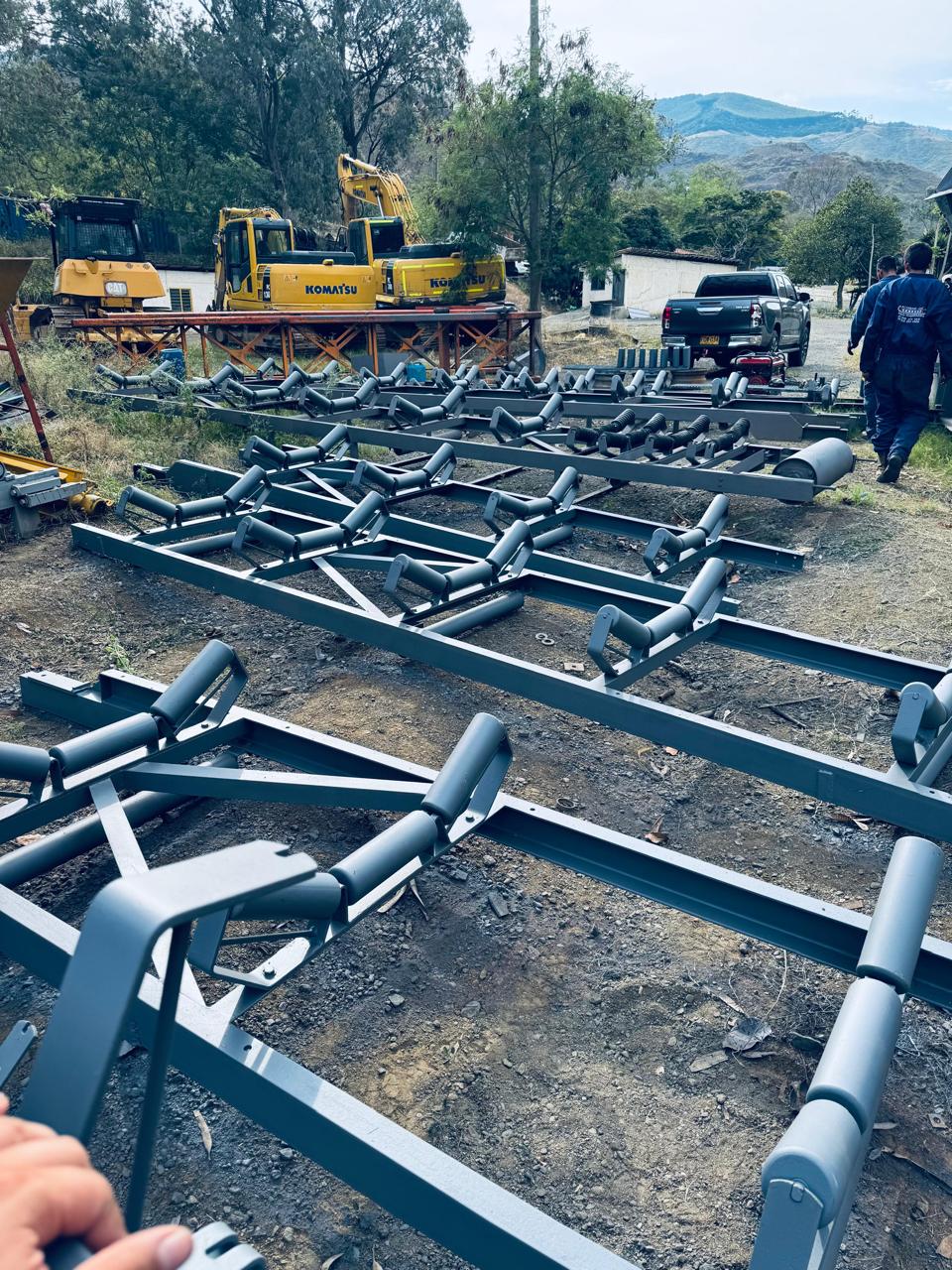 Instalación de planta de trituración