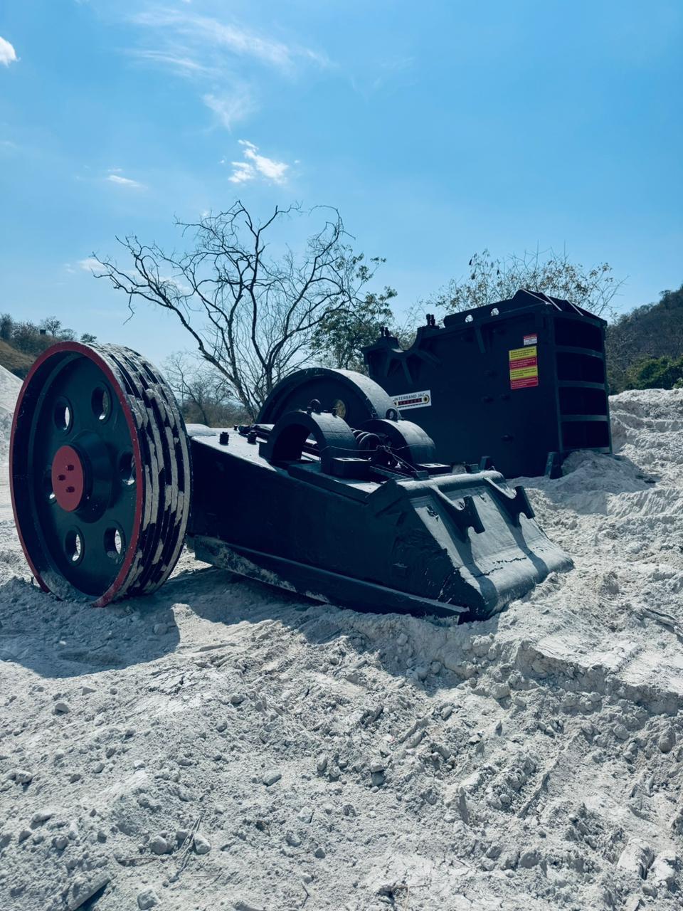 Banda transportadora en operación