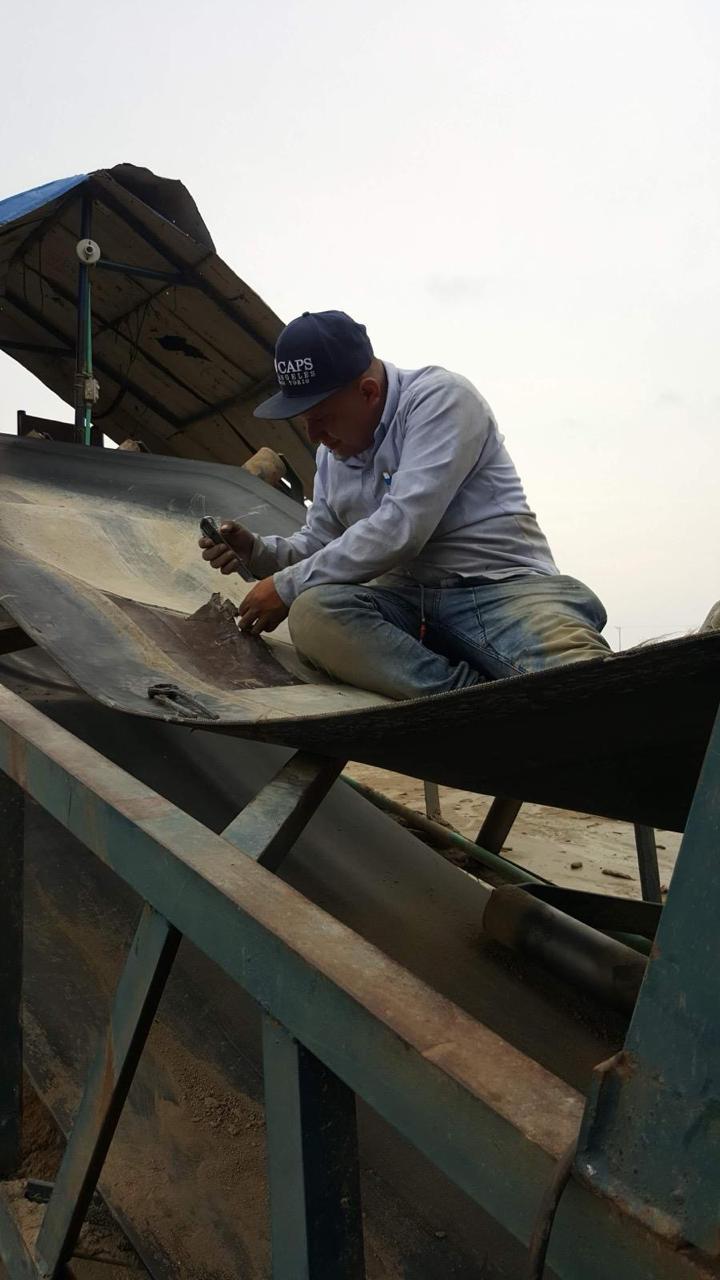 Fabricación de zaranda vibratoria