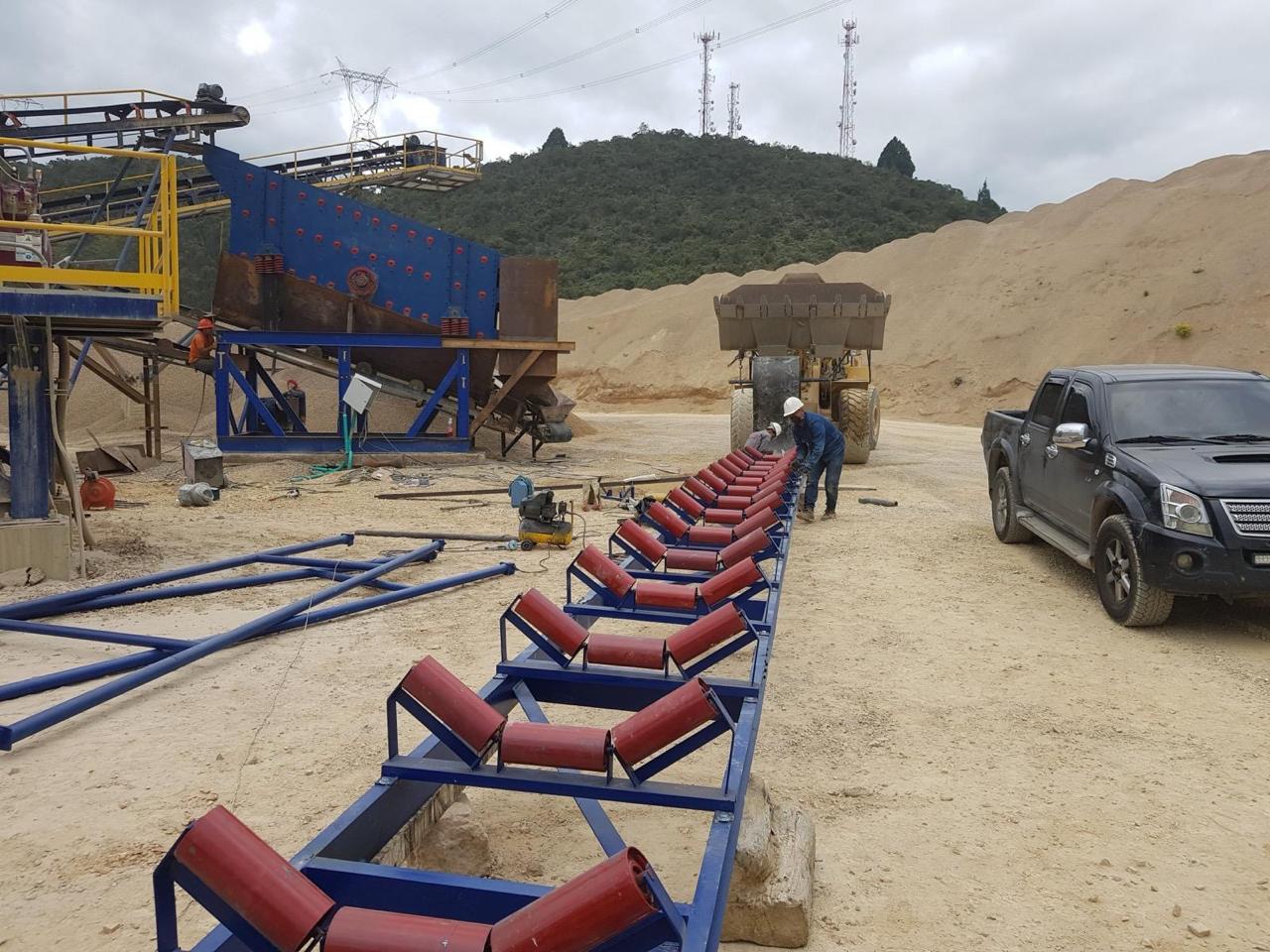 Planta minera operativa